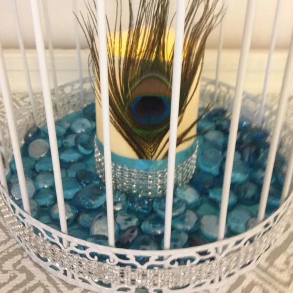 Bird Cage Wedding Centerpiece Hanging Lantern